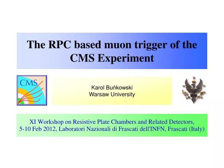 the rpc based muon trigger of the cms experiment
