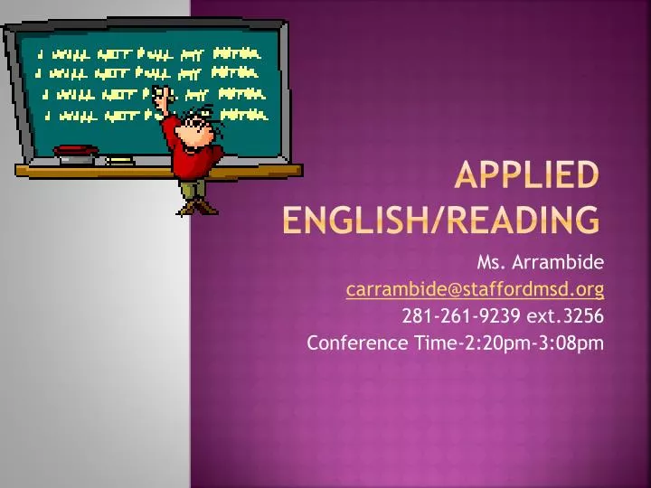 applied english reading