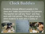 Clock Buddies - slide 1