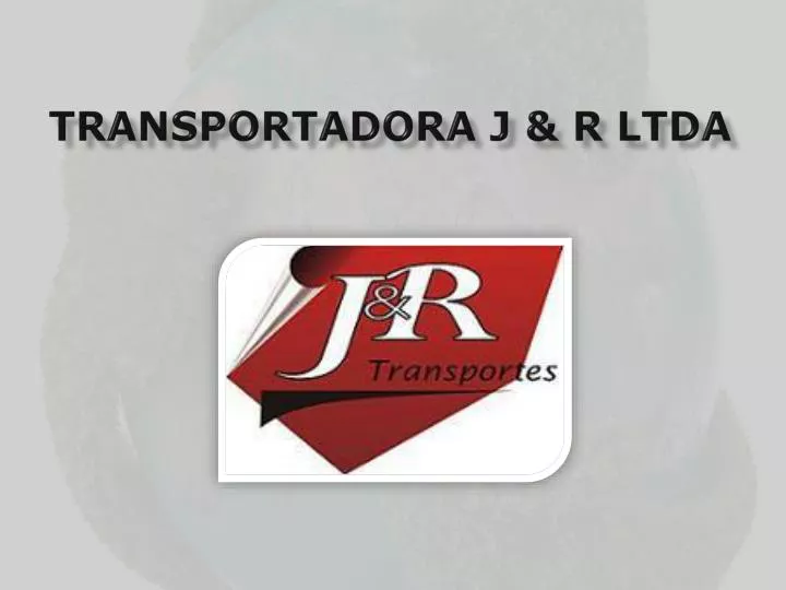 transportadora j r ltda