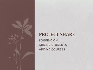 project share