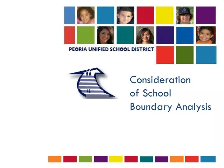 consideration of school boundary analysis