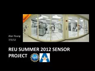 REU Summer 2012 Sensor Project