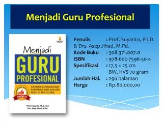 menjadi guru profesional