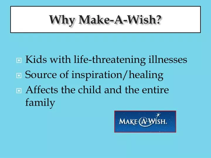why make a wish