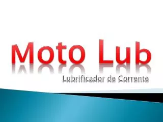 moto lub