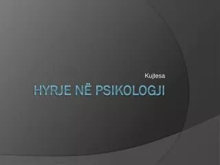 kujtesa