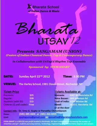DATE : Sunday April 22 nd 2012 Time: 3:30 PM