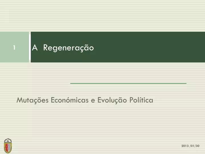 a regenera o