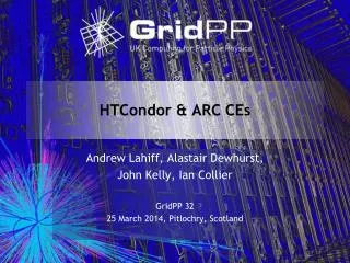 HTCondor &amp; ARC CEs