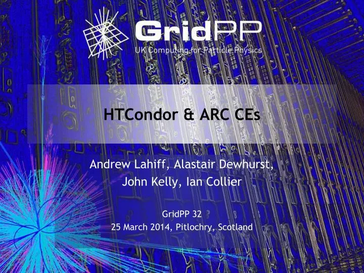 htcondor arc ces