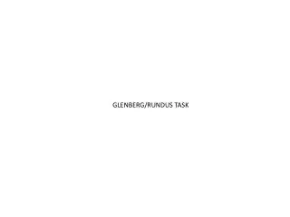 GLENBERG/RUNDUS TASK