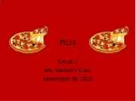 Pizza - slide 1