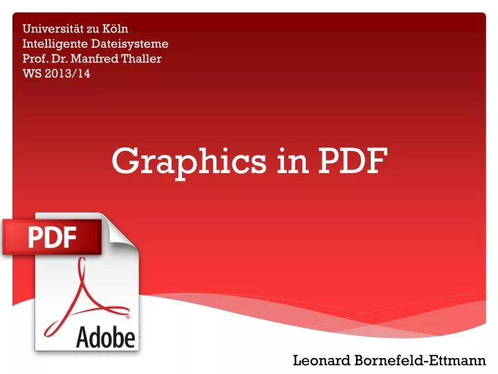 graphics in pdf