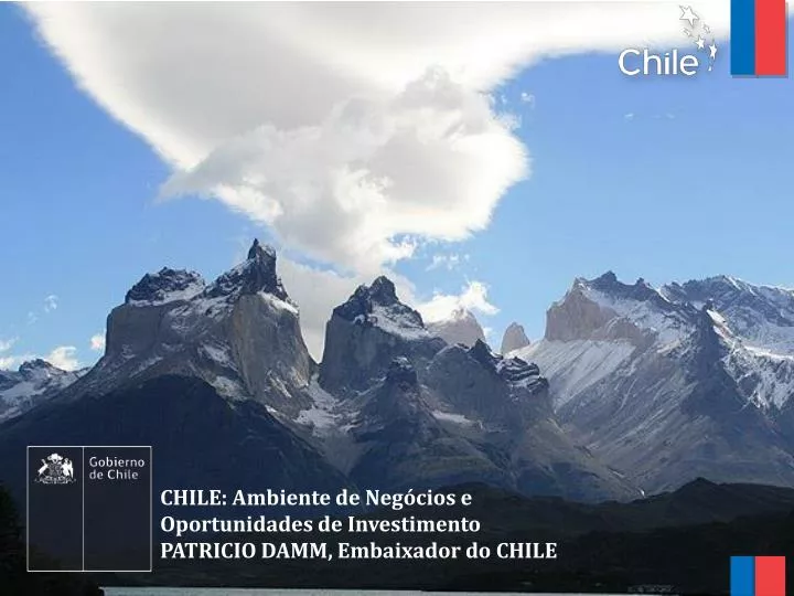 chile ambiente de neg cios e oportunidades de investimento patricio damm embaixador do chile