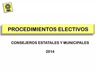 procedimientos electivos