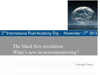 The black box revelation