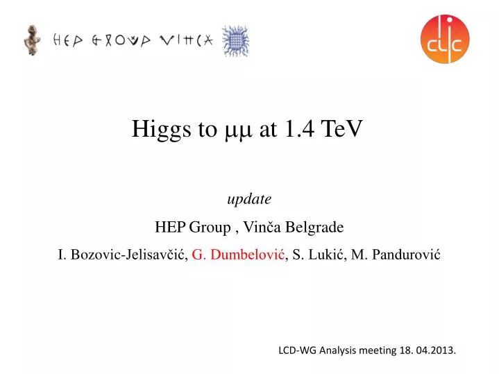 higgs to at 1 4 tev