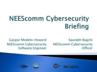 NEEScomm Cybersecurity Briefing