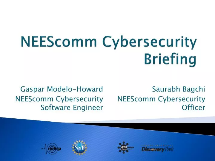 neescomm cybersecurity briefing