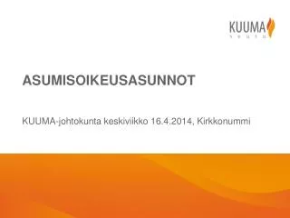 asumisoikeusasunnot