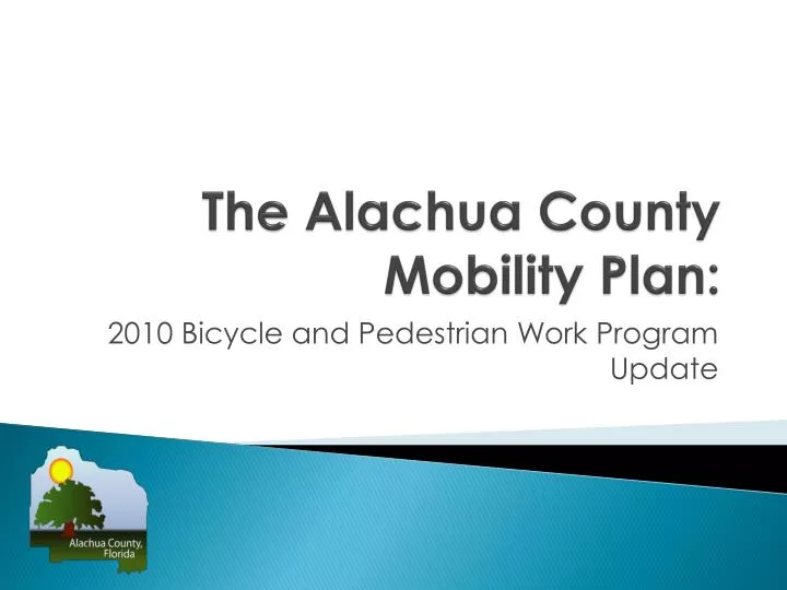 the alachua county mobility plan