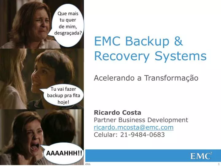 emc backup recovery systems