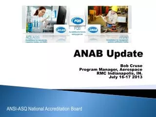 ANAB Update