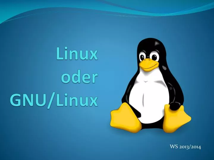 linux oder gnu linux