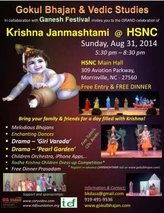 In collaboration with Ganesh Festival invites you to the GRAND celebration of