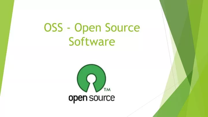 oss open source software
