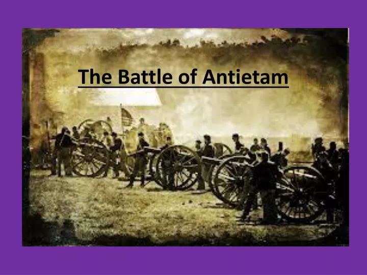 the battle of antietam