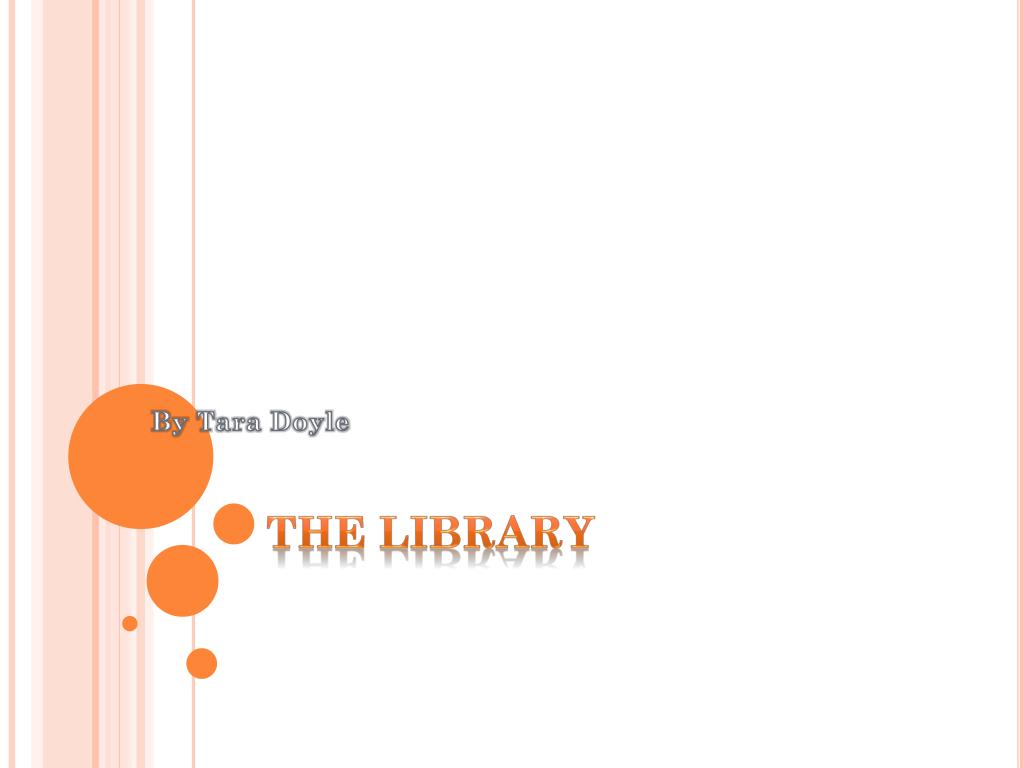 PPT - The Library PowerPoint Presentation, free download - ID:3249041