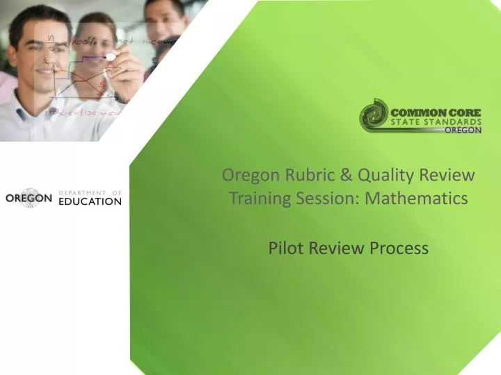 oregon rubric quality review training session mathematics