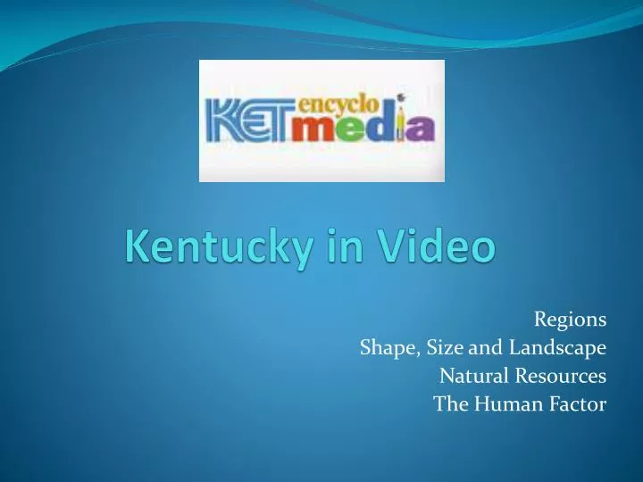 kentucky in video