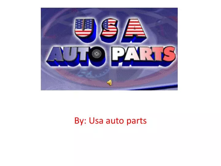 by usa auto parts