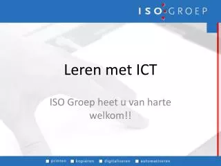 leren met ict