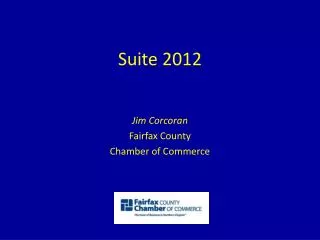 Suite 2012 Jim Corcoran Fairfax County Chamber of Commerce