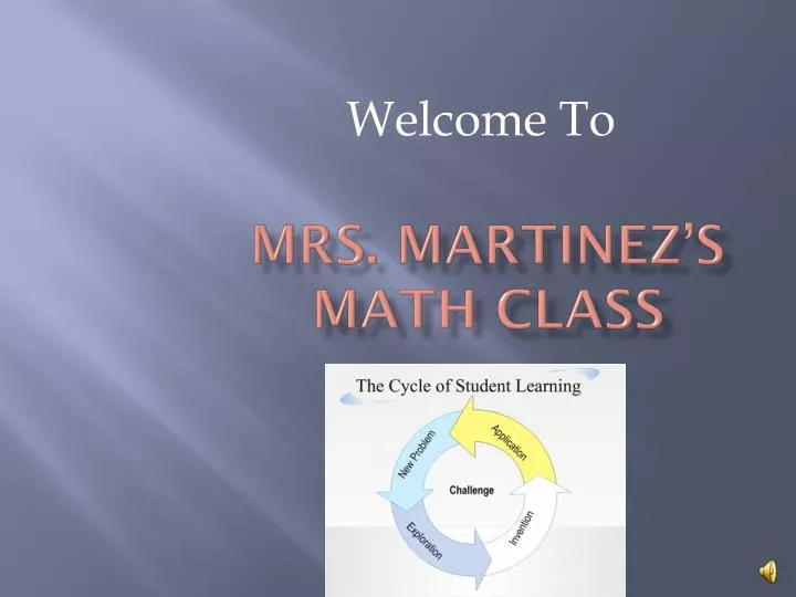 mrs martinez s math class