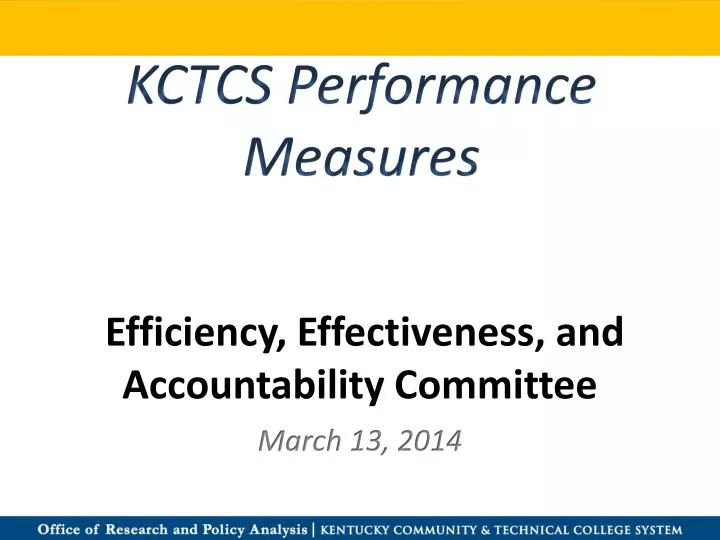 efficiency effectiveness and accountability committee
