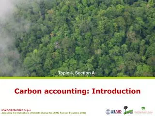 Carbon accounting: Introduction