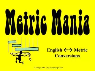 english metric conversions