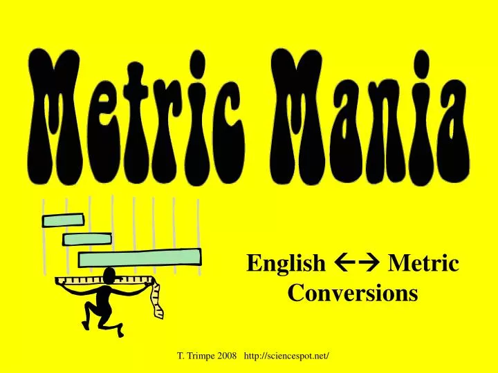 english metric conversions