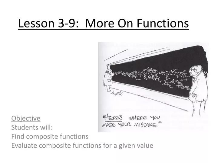 lesson 3 9 more on functions