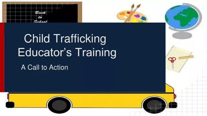 child trafficking educator s training