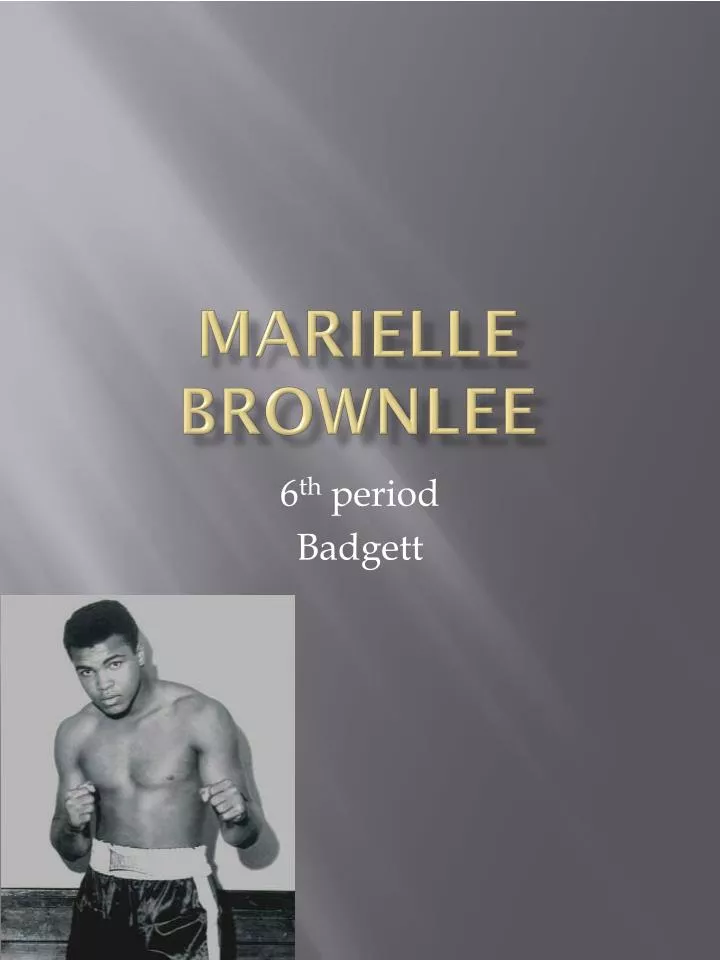 marielle brownlee