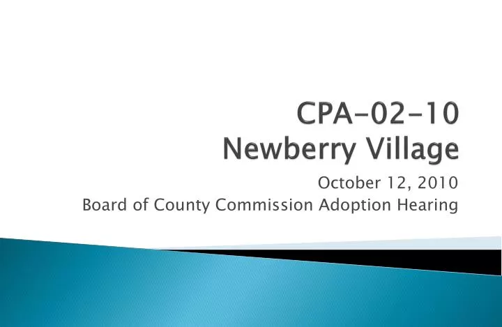 cpa 02 10 newberry village