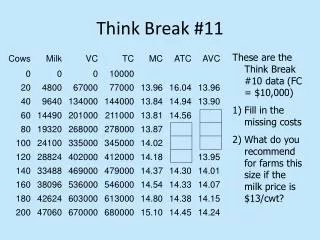Think Break #11