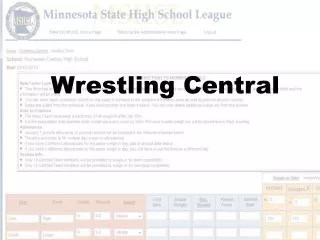 Wrestling Central