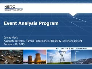 Event Analysis Program James Merlo